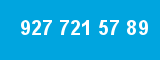 927 721 57 89 927 721 57 89